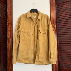 BDG Mustard Shirt Jacket